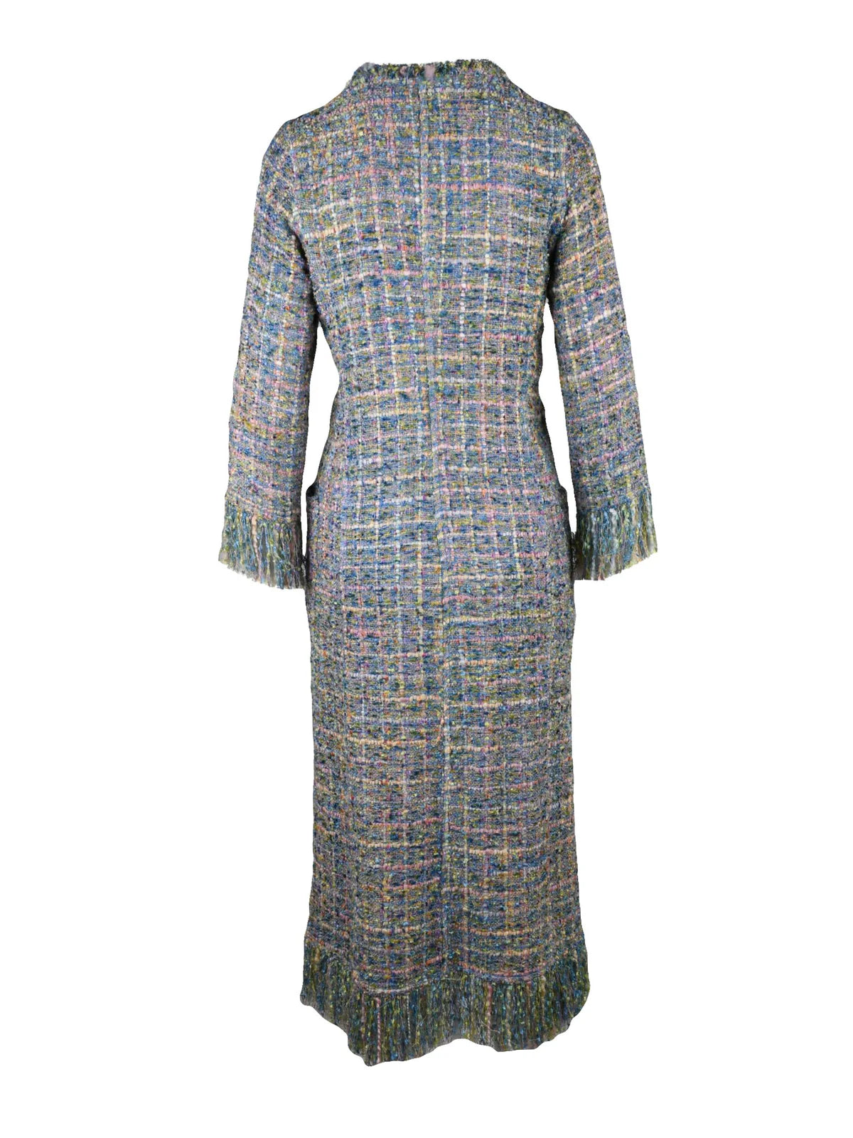 Ella Lago Di Como Spolverino Multicolore Bouclé