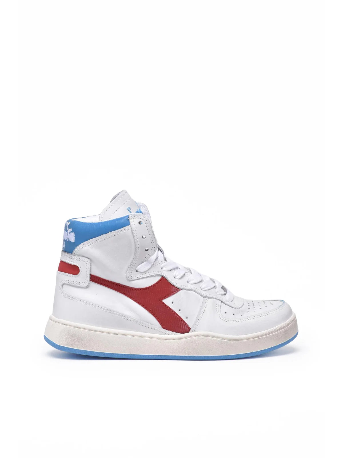 Diadora Heritage Sneakers Basket Used - Bianco/Rosso