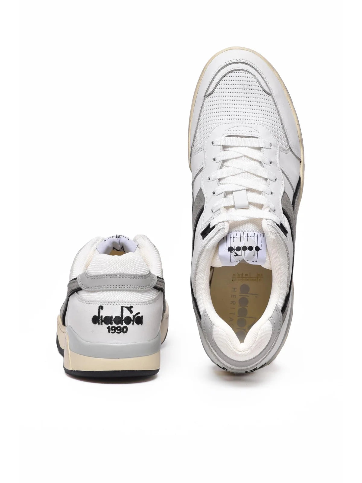 Diadora Heritage B.560 Used Sneakers - Bianco/Dove