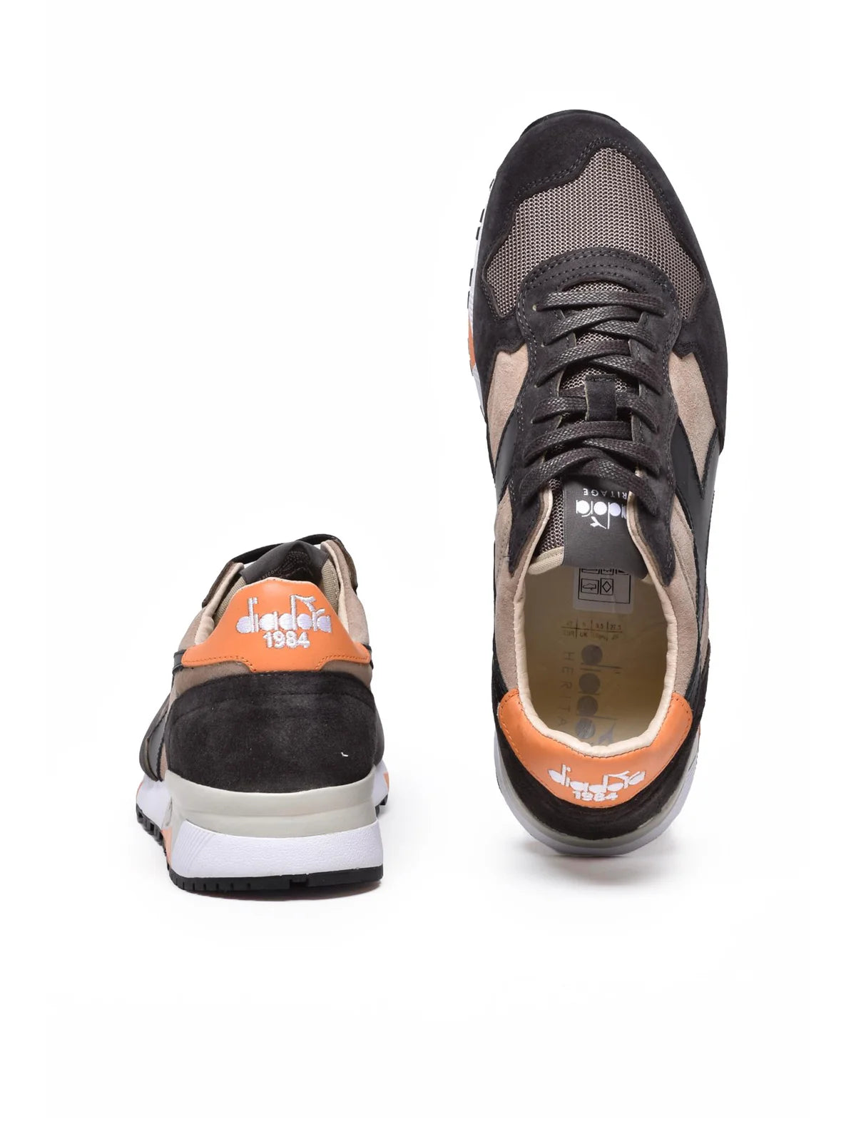 Diadora Heritage Sneakers Pelle Poliestere - Nero/Beige