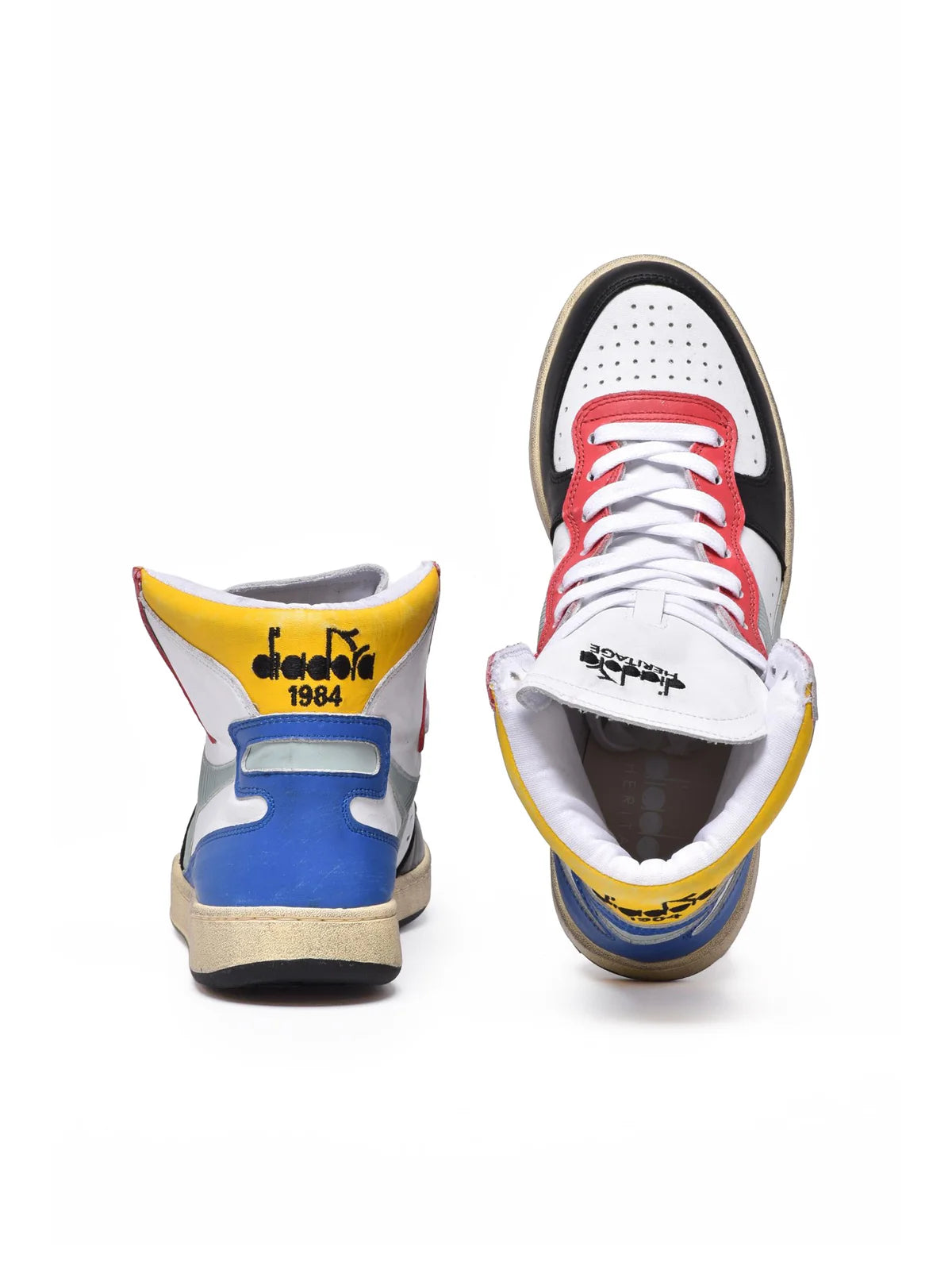 Diadora Heritage Basket Used Sneakers - Multicolore
