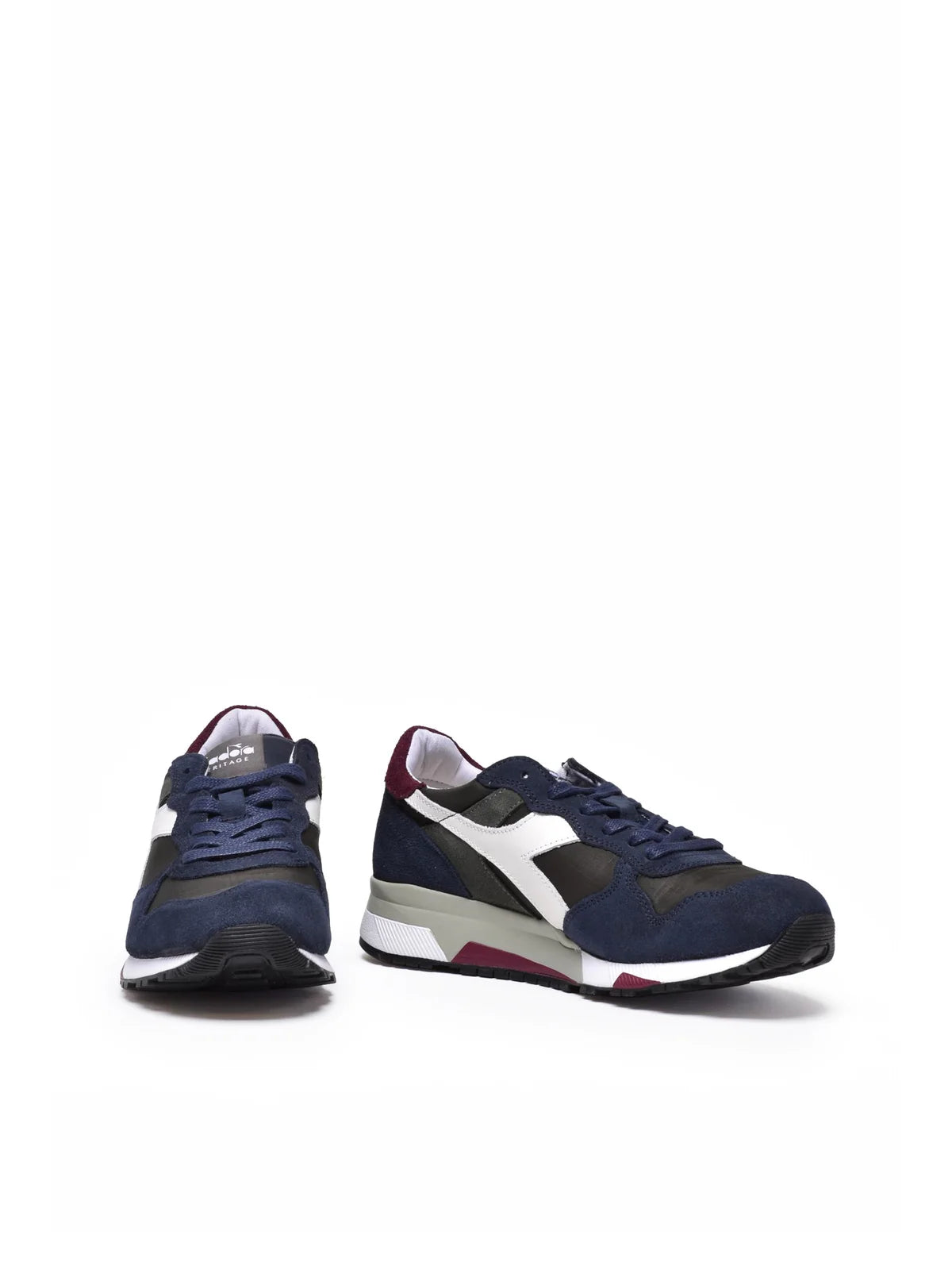 Diadora Heritage Sneakers Poliestere Pelle - Blu/Nero