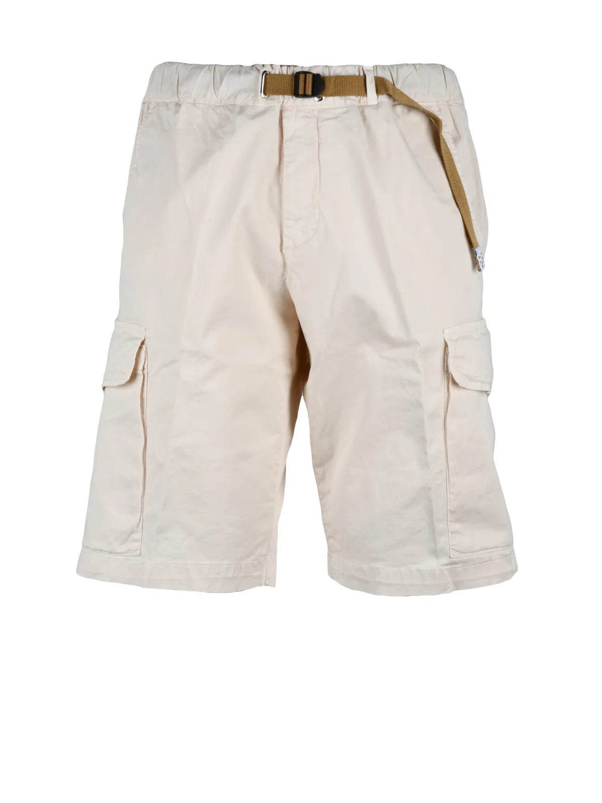 White Sand Cargo Bermuda - Cream