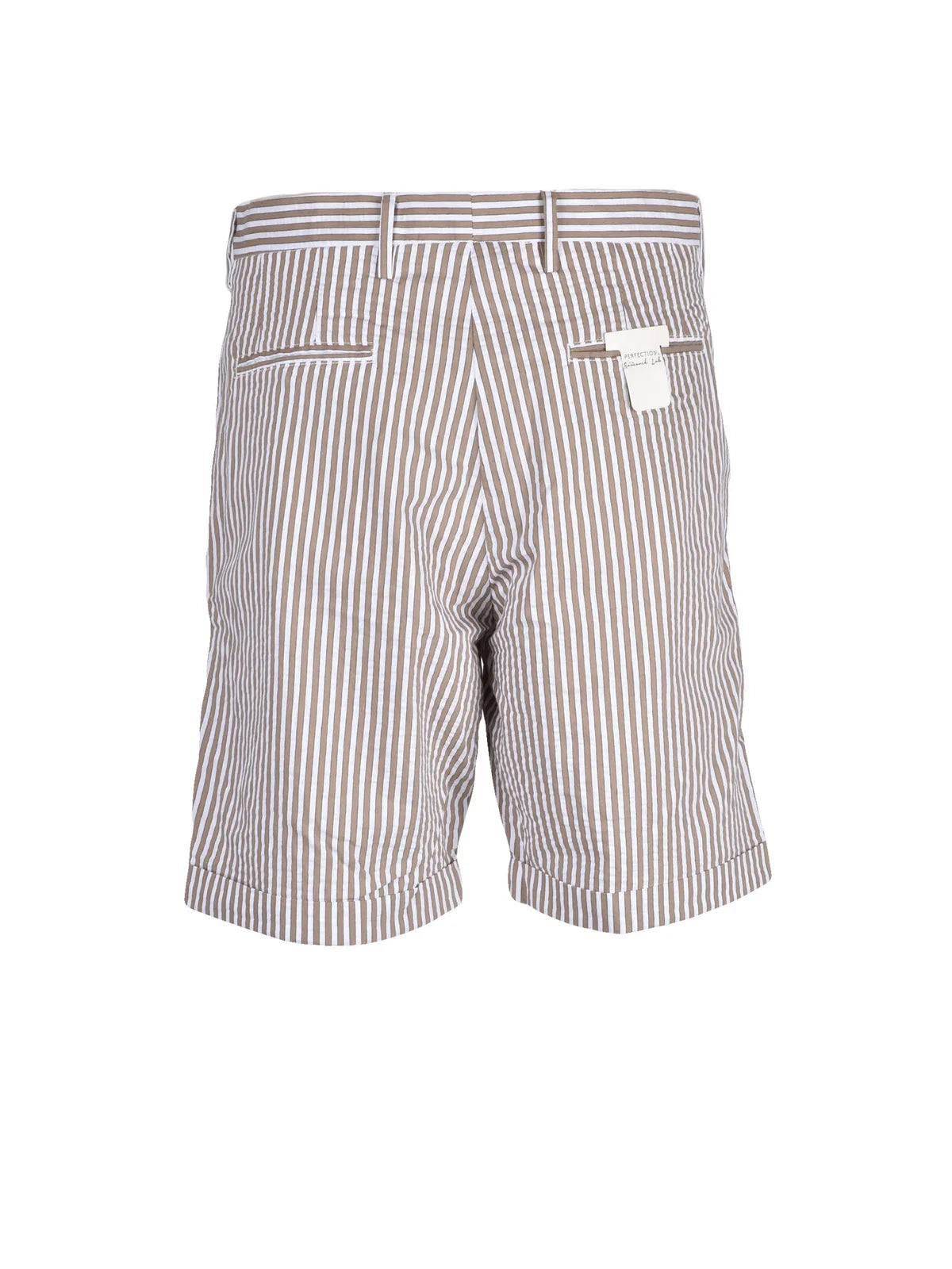 Perfection Bermuda Cotone Poliammide - Bianco/Beige