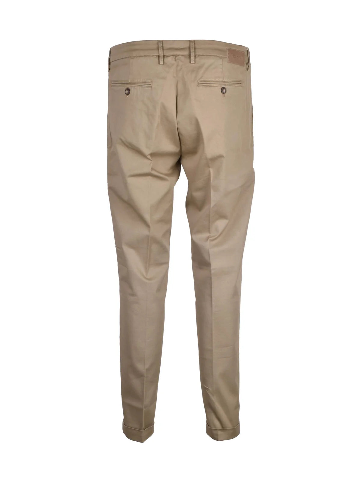 Re-hash Pantalone Lyocell Cotone Stretch - Beige