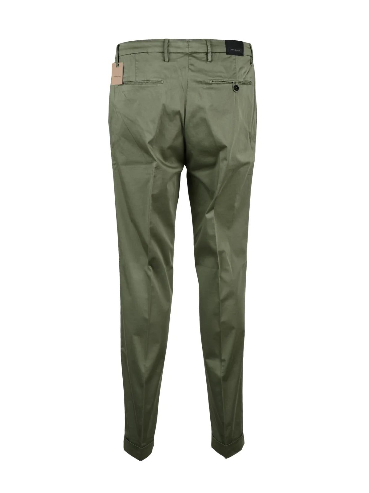 Michael Coal Pantalone Cotone Stretch - Verde