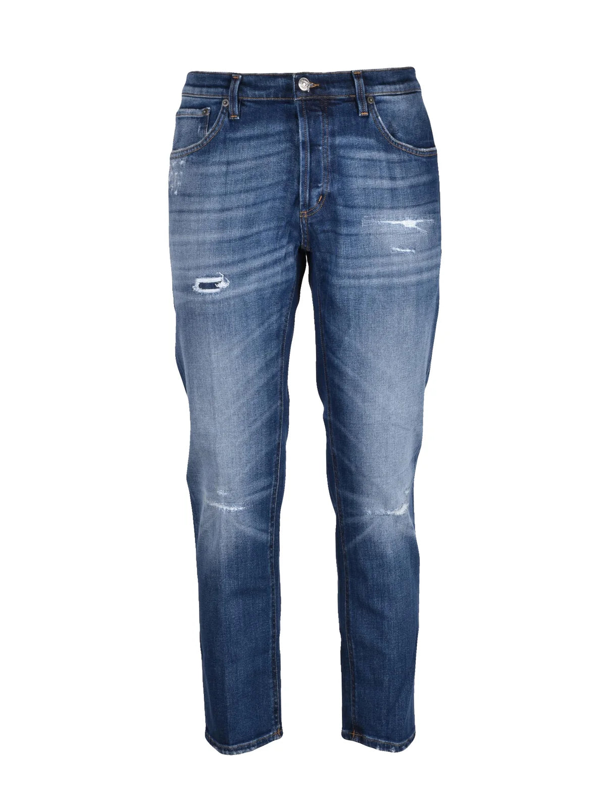Dondup Jeans Brighton Carrot Fit - Blu