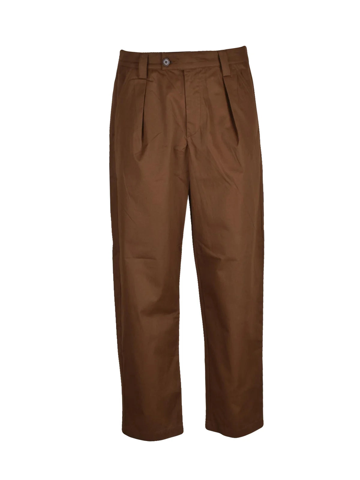 A.P.C. Pantalone Vita Alta Marrone