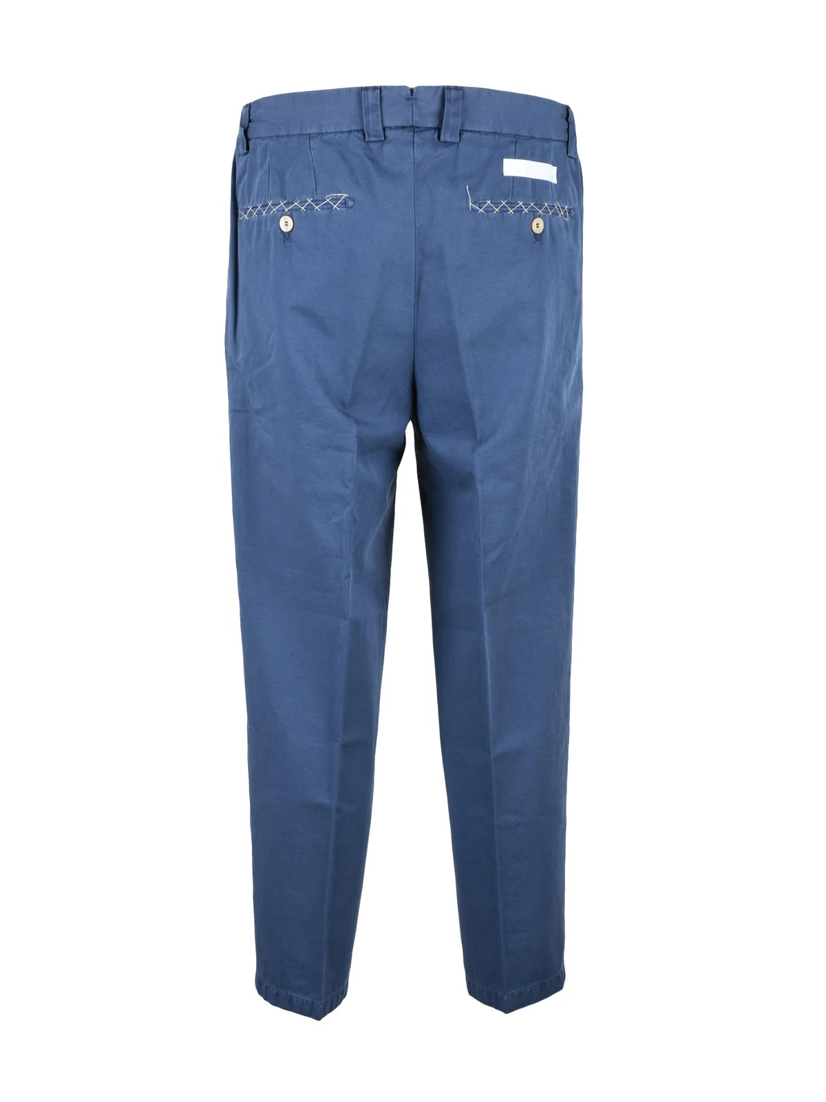 Briglia 1949 Pantalone Azzurro Lino Cotone