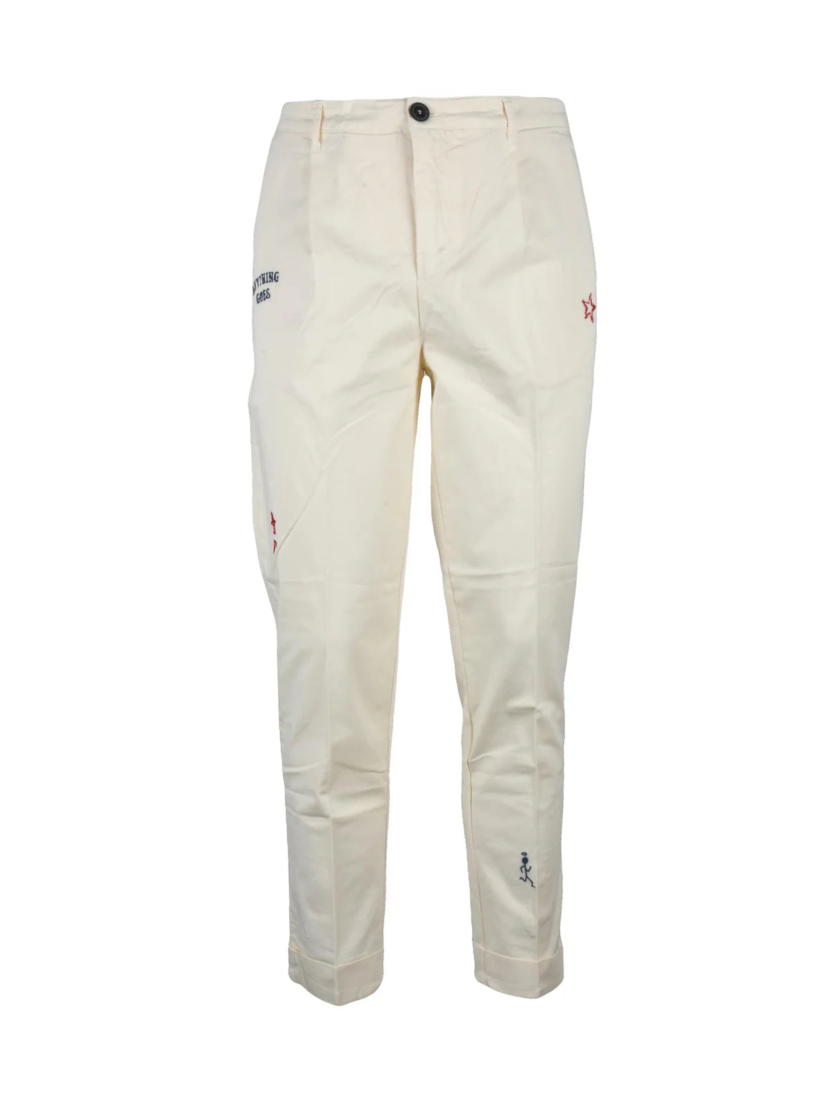 Clark Pantalone Chino Bianco