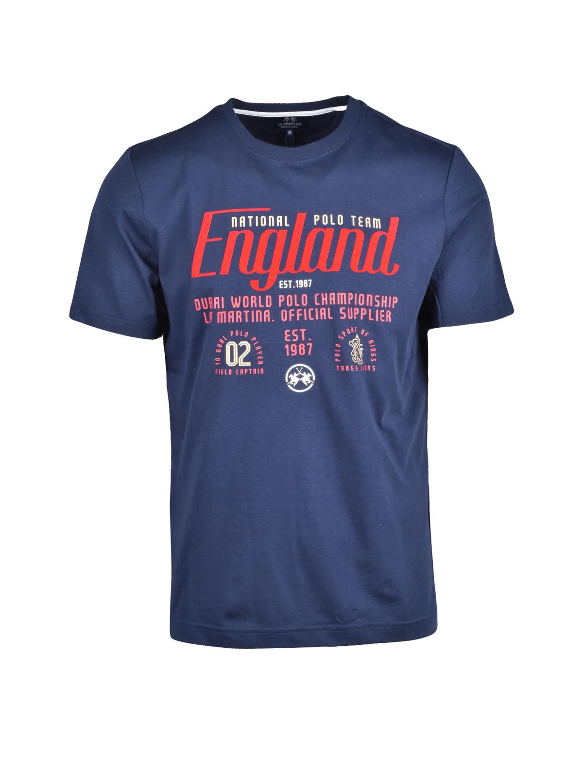 La Martina T-shirt Cotone - Multicolore