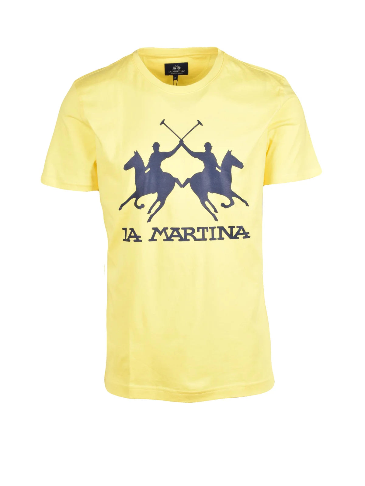 La Martina T-shirt Cotone - Giallo