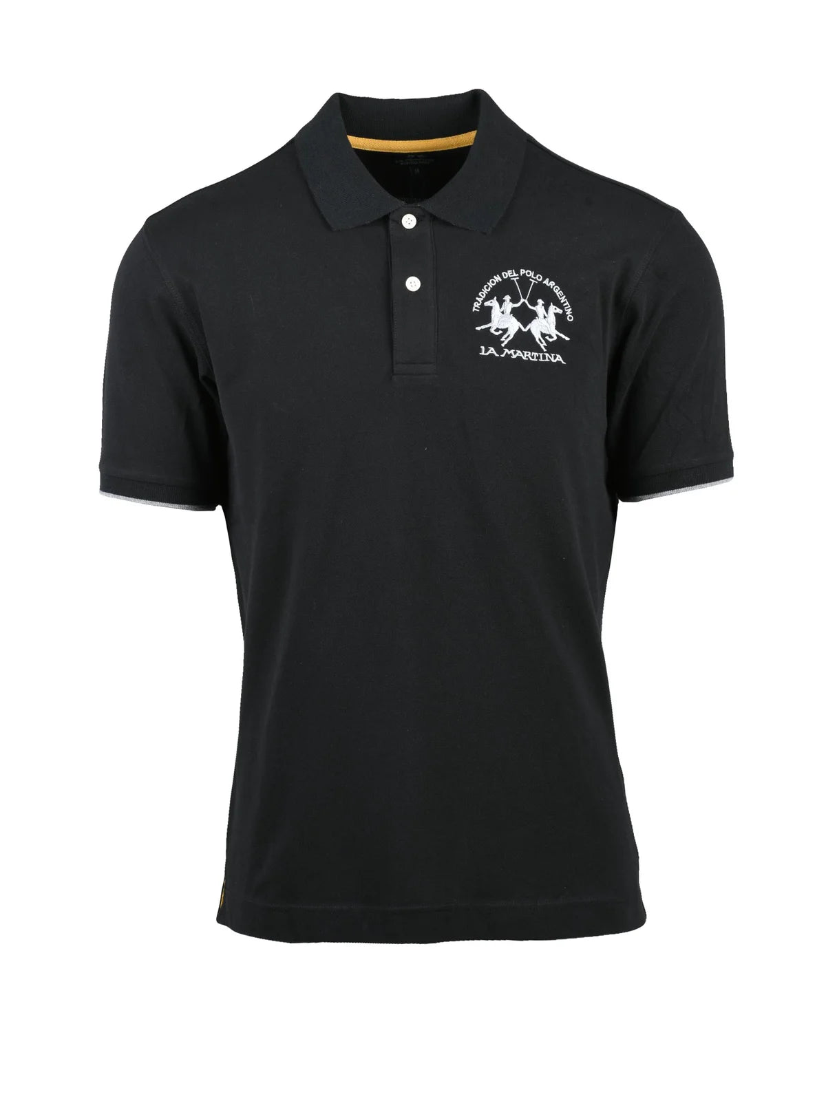 La Martina Polo Cotone ed Elastan - Nero