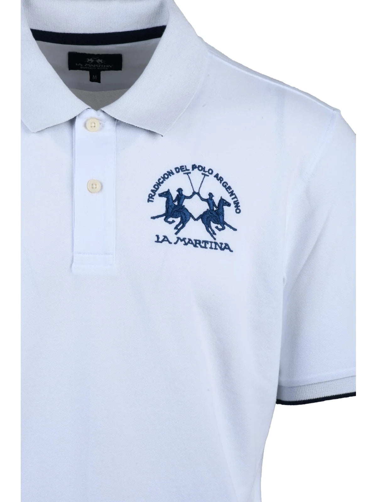La Martina Polo Cotone ed Elastan - Nero