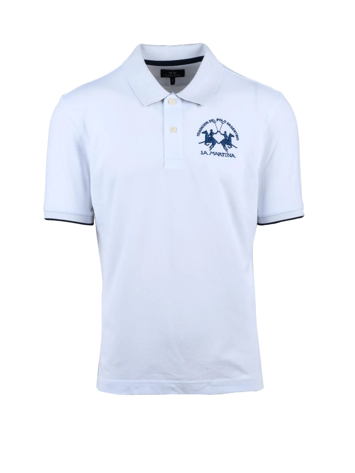 La Martina Polo Cotone ed Elastan - Nero