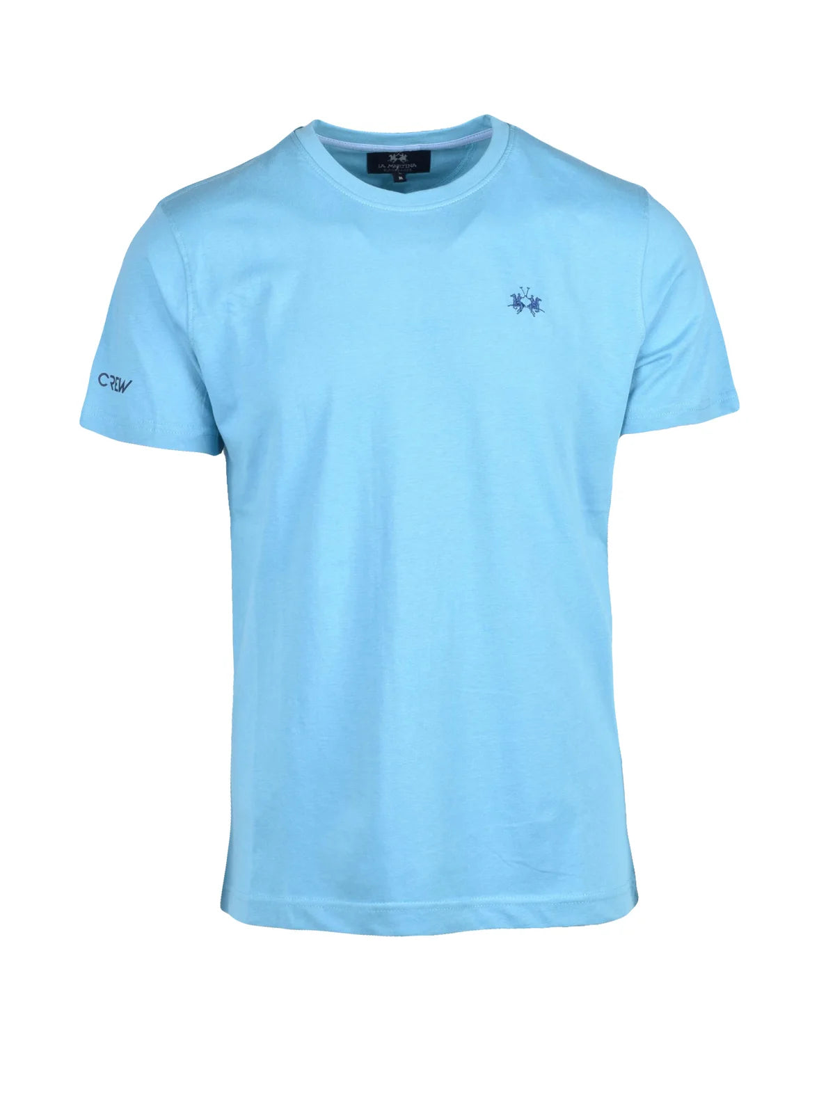 La Martina T-shirt Cotone - Azzurro