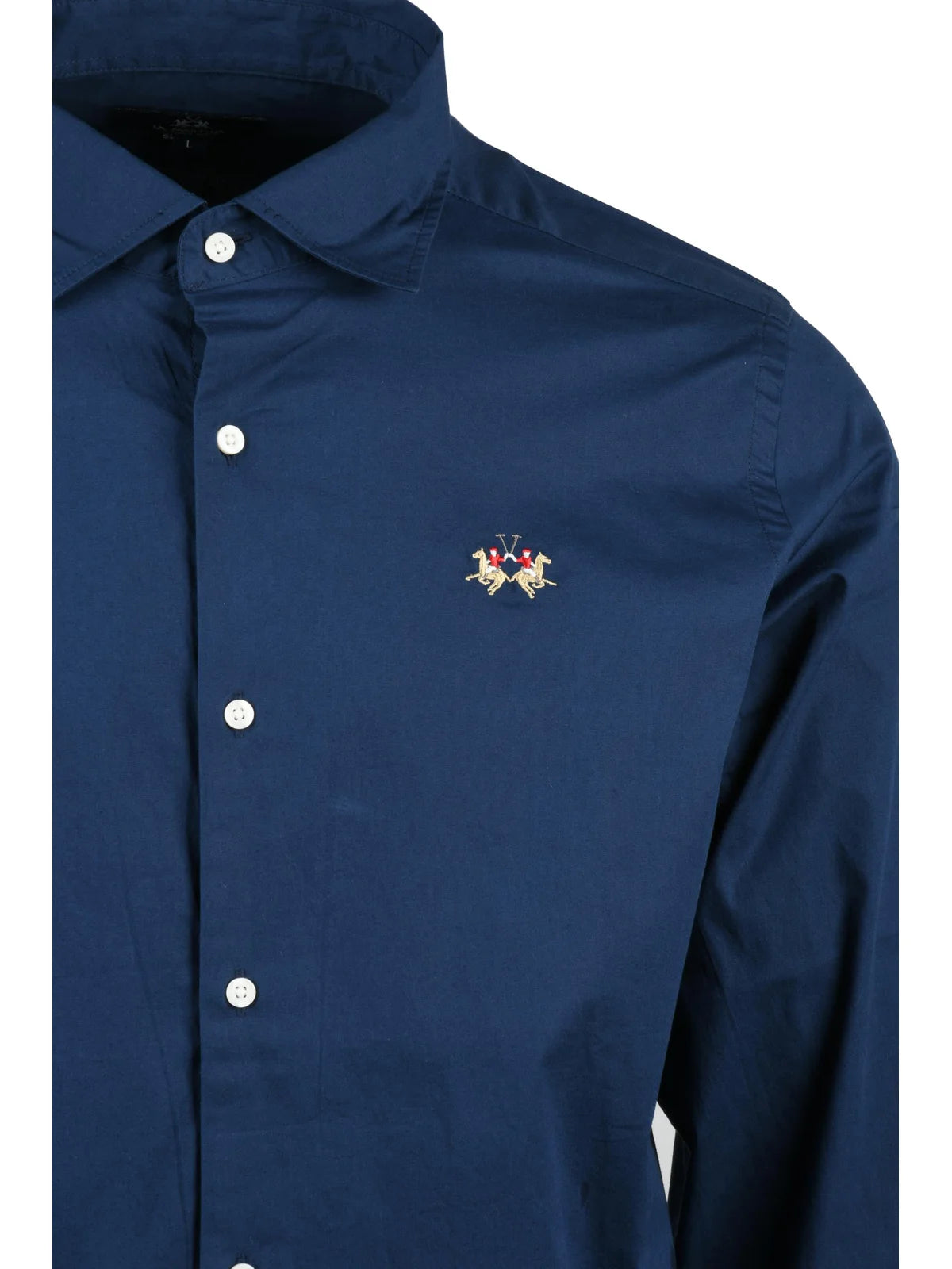La Martina Camicia Cotone Stretch - Multicolore
