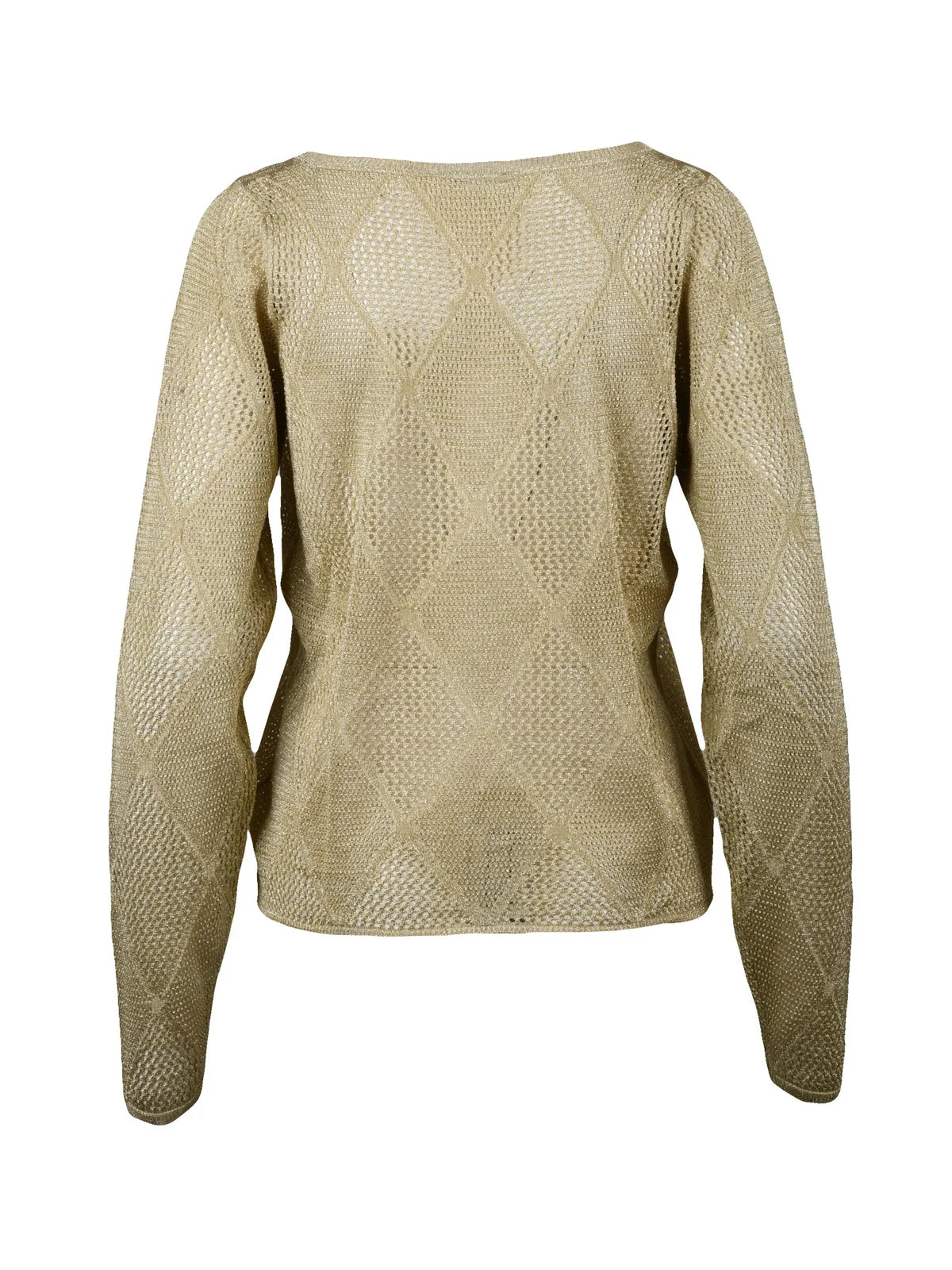 Ballantyne Maglioncino Lamé - Oro