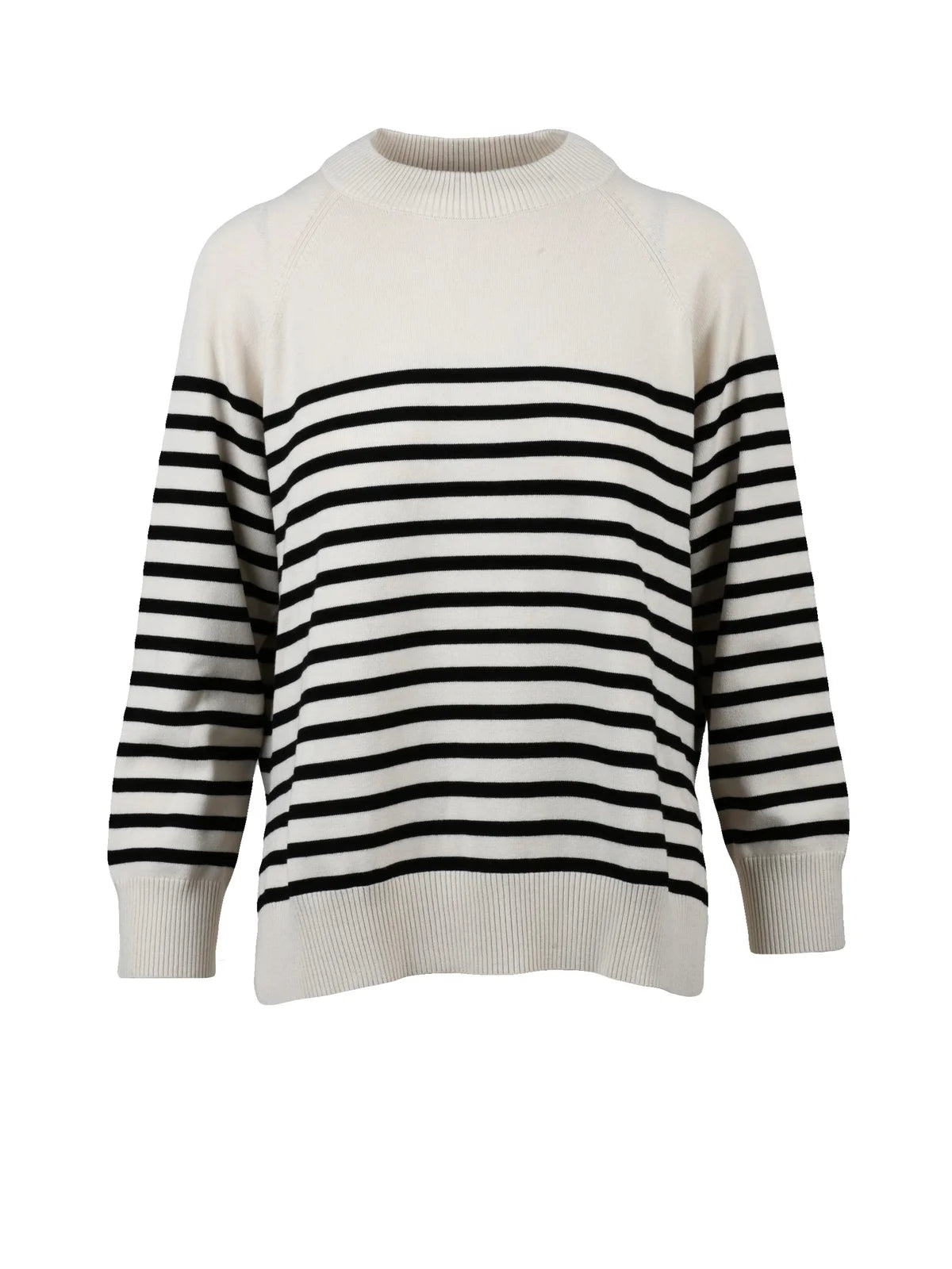 Weekend Max Mara Maglia Pepato Viscosa Poliestere - Bianco/Nero
