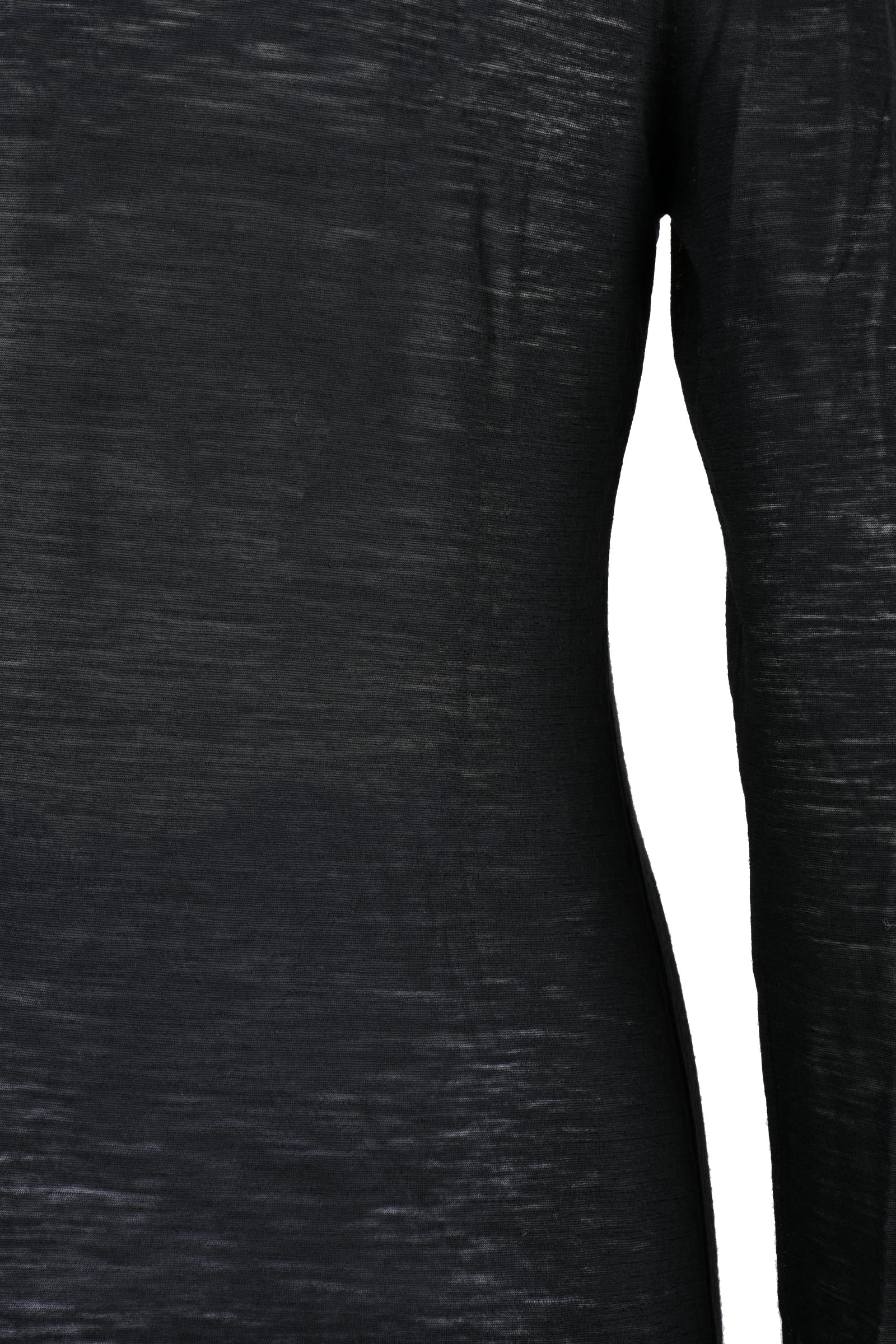 Meimeij T-shirt Sottogiacca Garzato - Nero