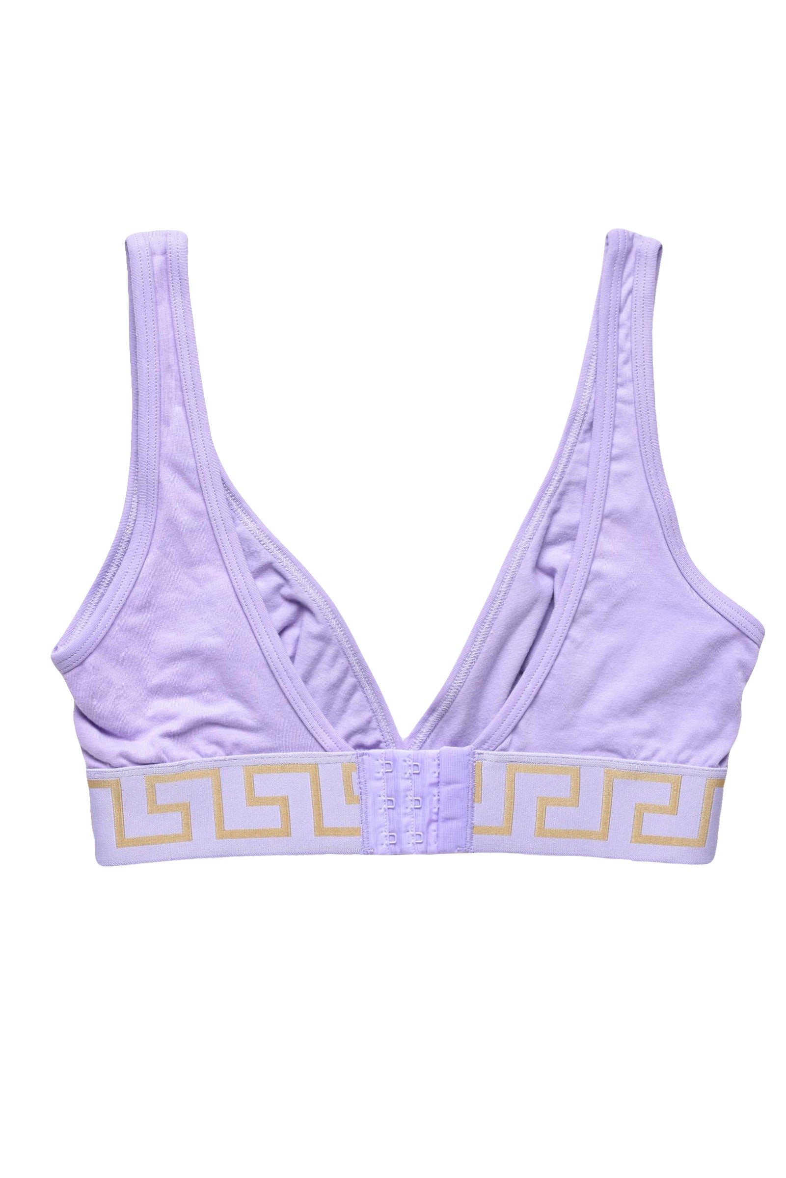 Versace Collection Reggiseno Cotone Elastan - Viola