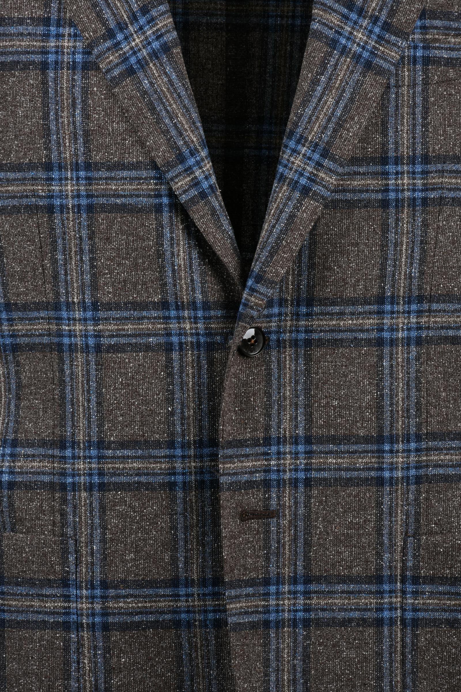 L.b.m. 1911 Giacca Lana Seta Brown/Blue