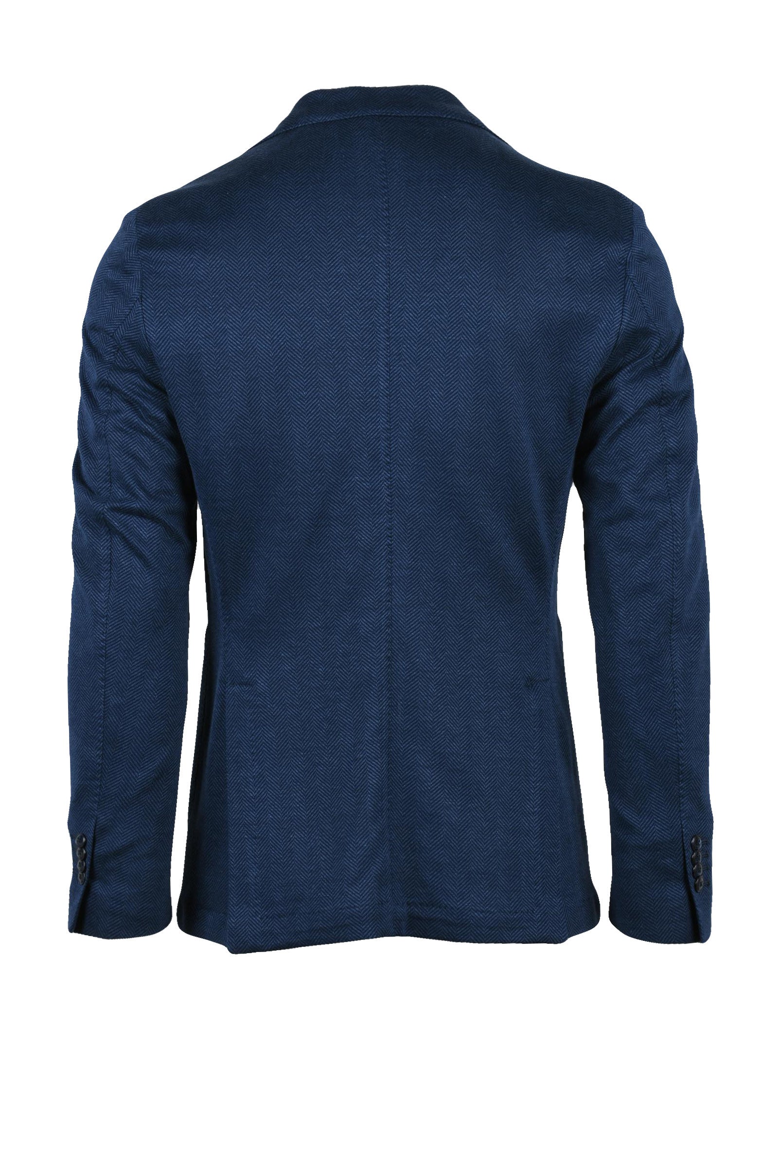 L.b.m. 1911 Giacca Lino Cotone Blu