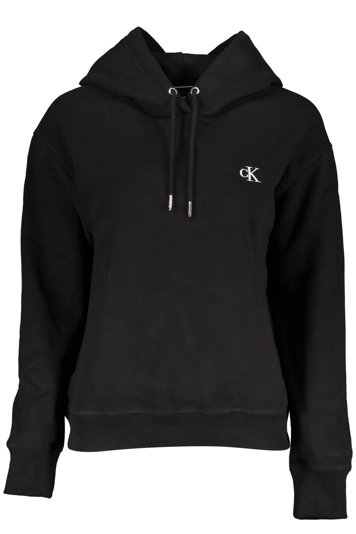 CALVIN KLEIN WOMEN'S ZIPLESS SWEATSHIRT BLACK