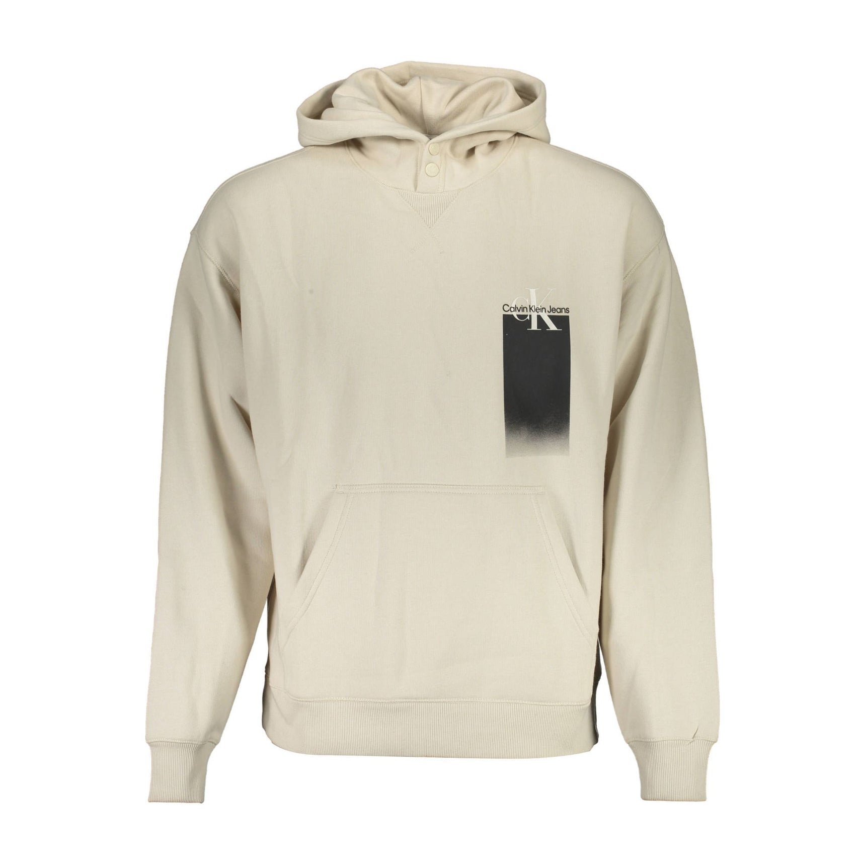 CALVIN KLEIN FELPA SENZA ZIP UOMO BEIGE