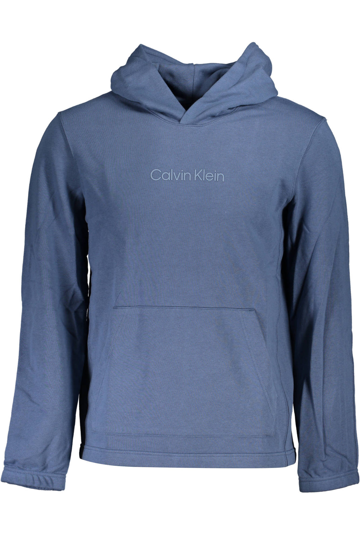 CALVIN KLEIN MEN'S BLUE ZIPLESS SWEATSHIRT