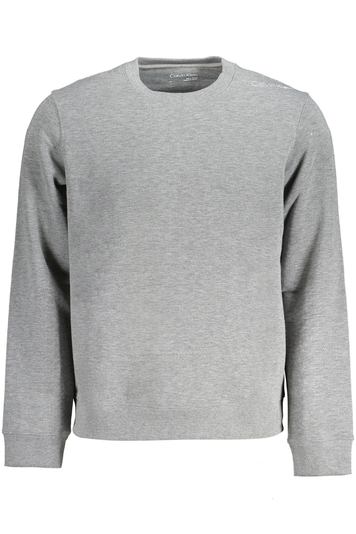 CALVIN KLEIN MEN'S GRAY ZIPLESS SWEATSHIRT