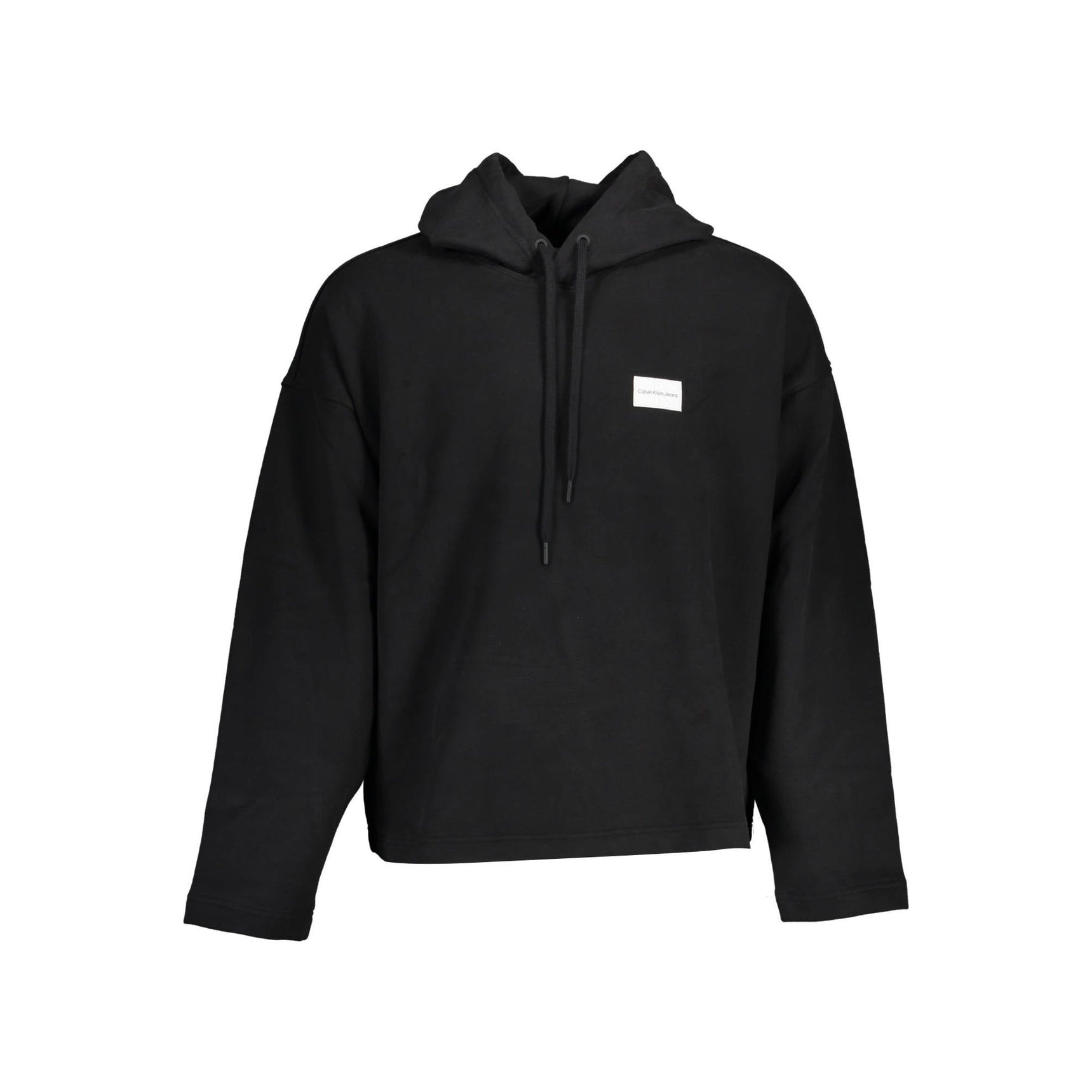 CALVIN KLEIN MEN'S BLACK ZIPLESS SWEATSHIRT