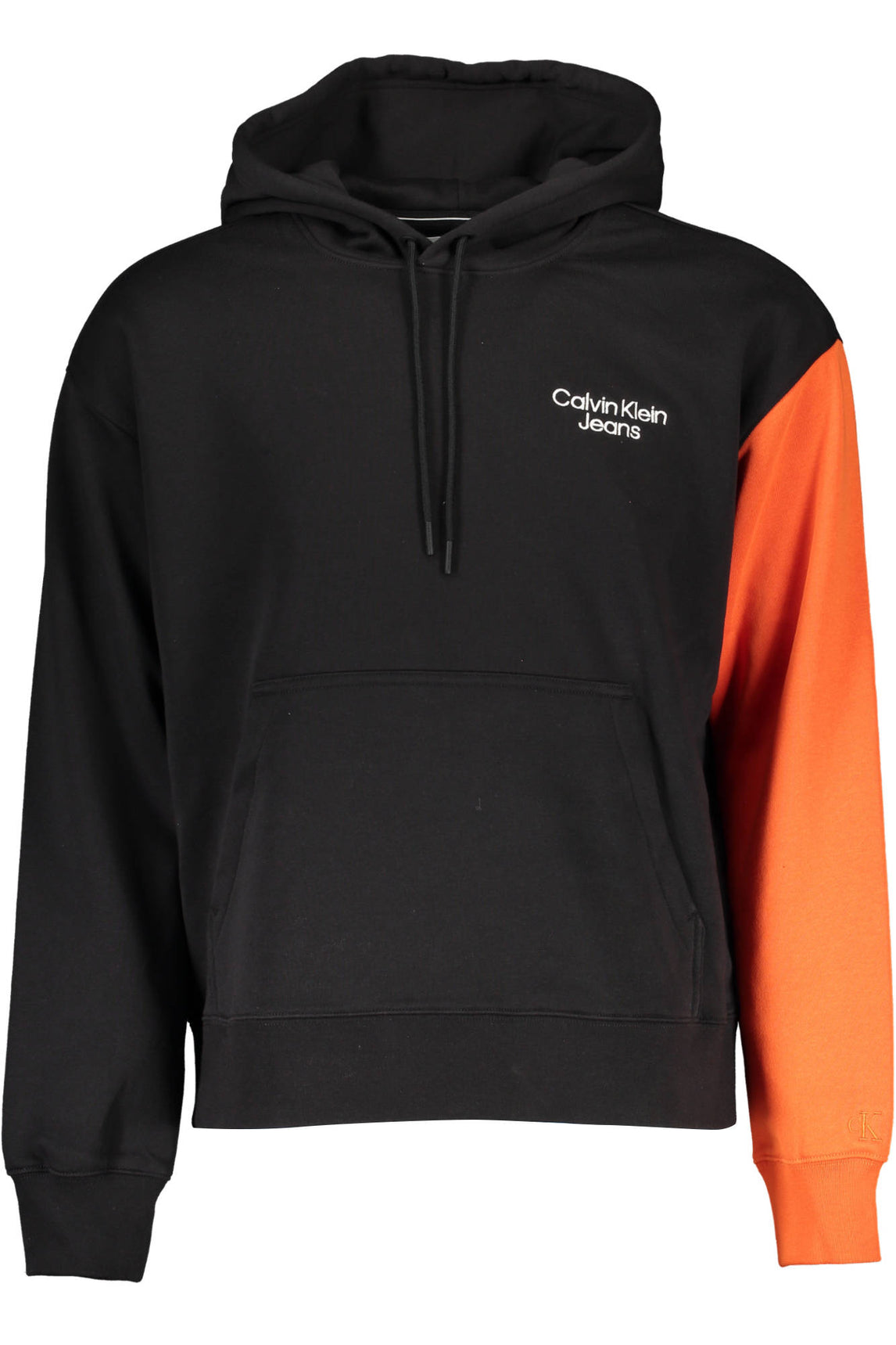 CALVIN KLEIN MEN'S BLACK ZIPLESS SWEATSHIRT