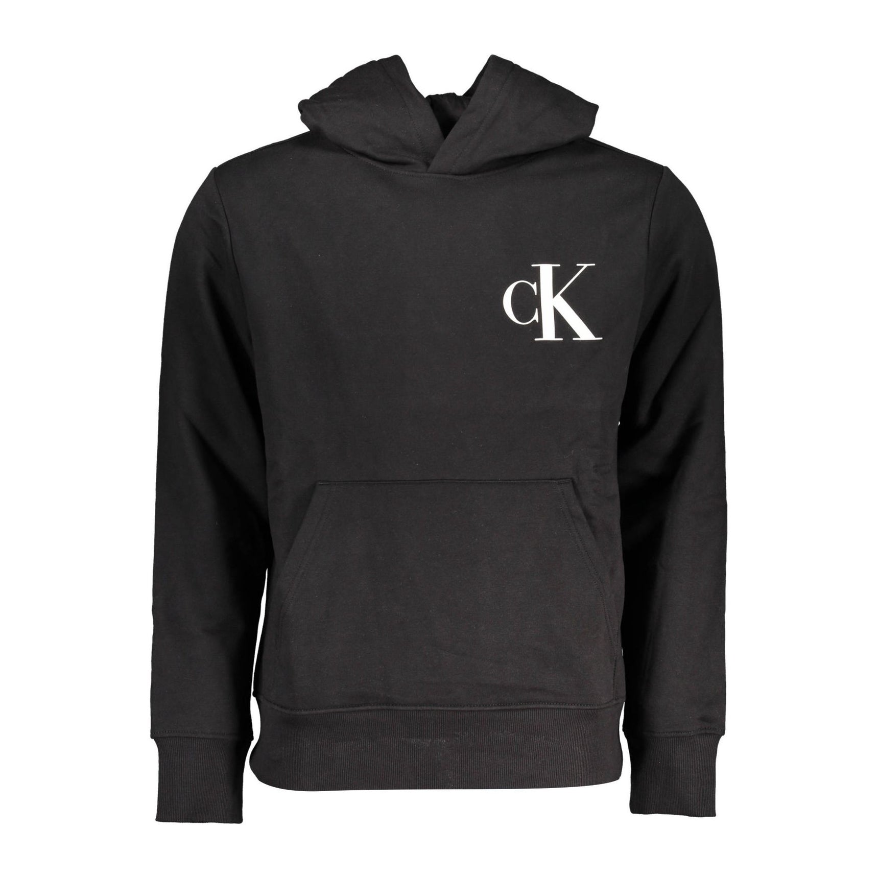 CALVIN KLEIN FELPA SENZA ZIP UOMO NERO