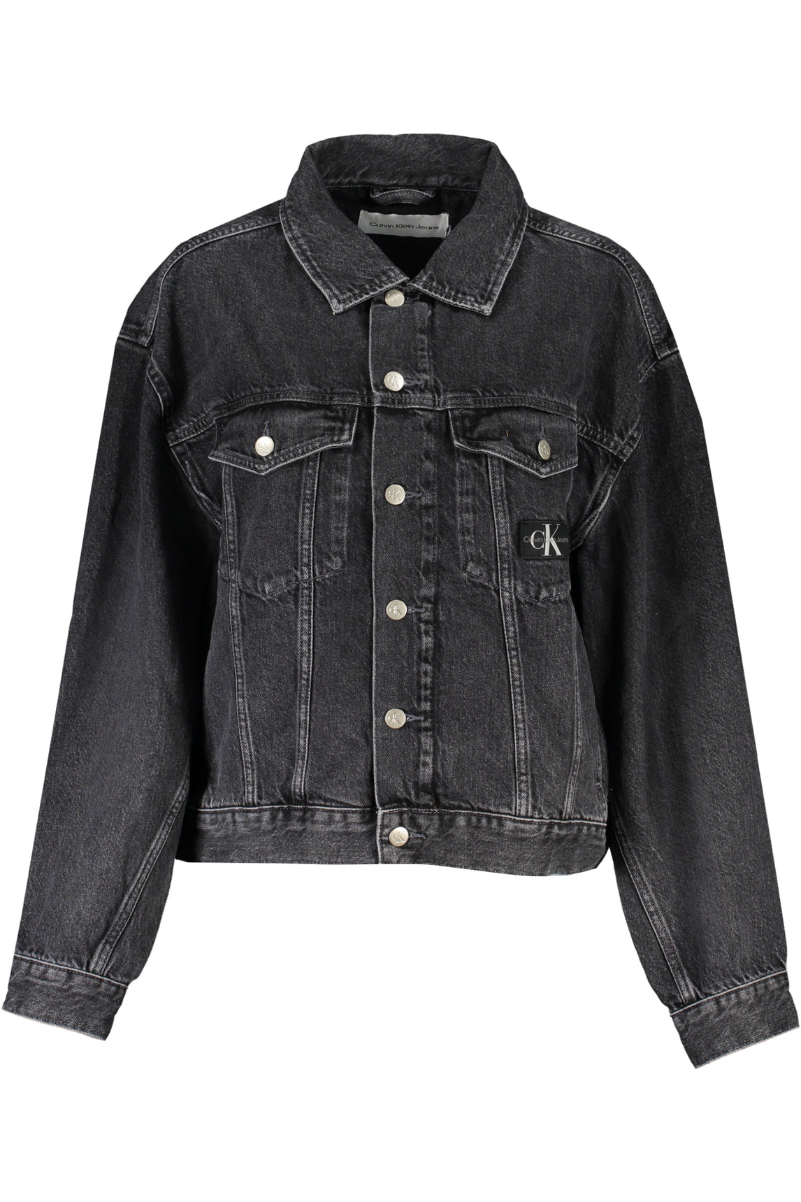 CALVIN KLEIN DENIM JACKET WOMEN BLACK