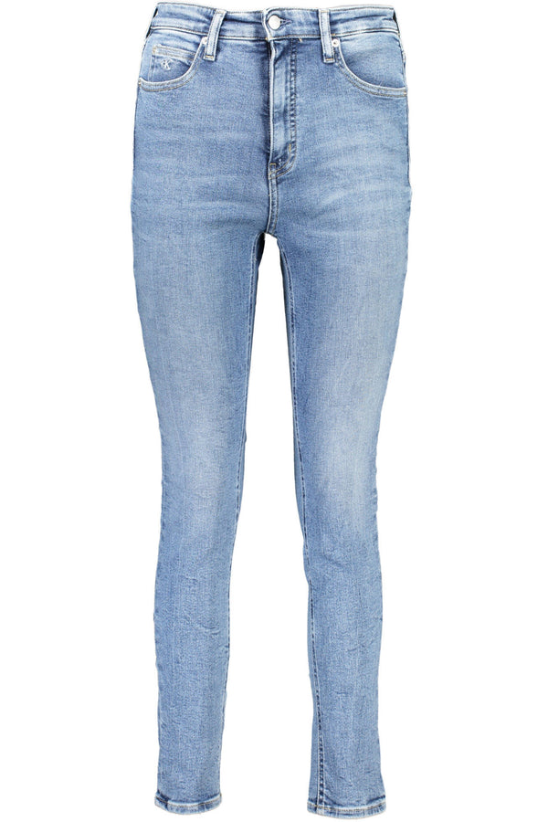 CALVIN KLEIN JEANS DENIM DONNA AZZURRO