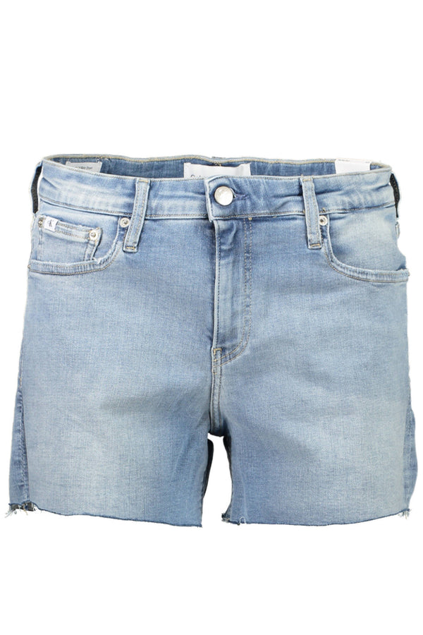 CALVIN KLEIN JEANS SHORT DONNA AZZURRO