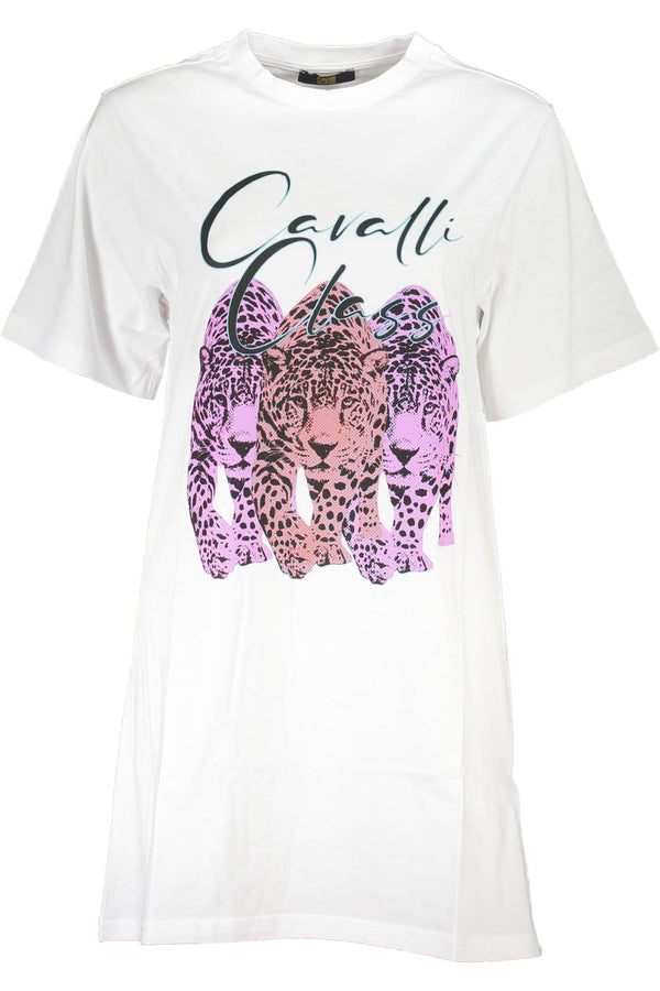 CAVALLI CLASS ABITO CORTO DONNA BIANCO