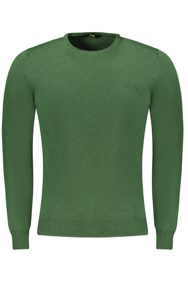 CAVALLI CLASS MAGLIA UOMO VERDE