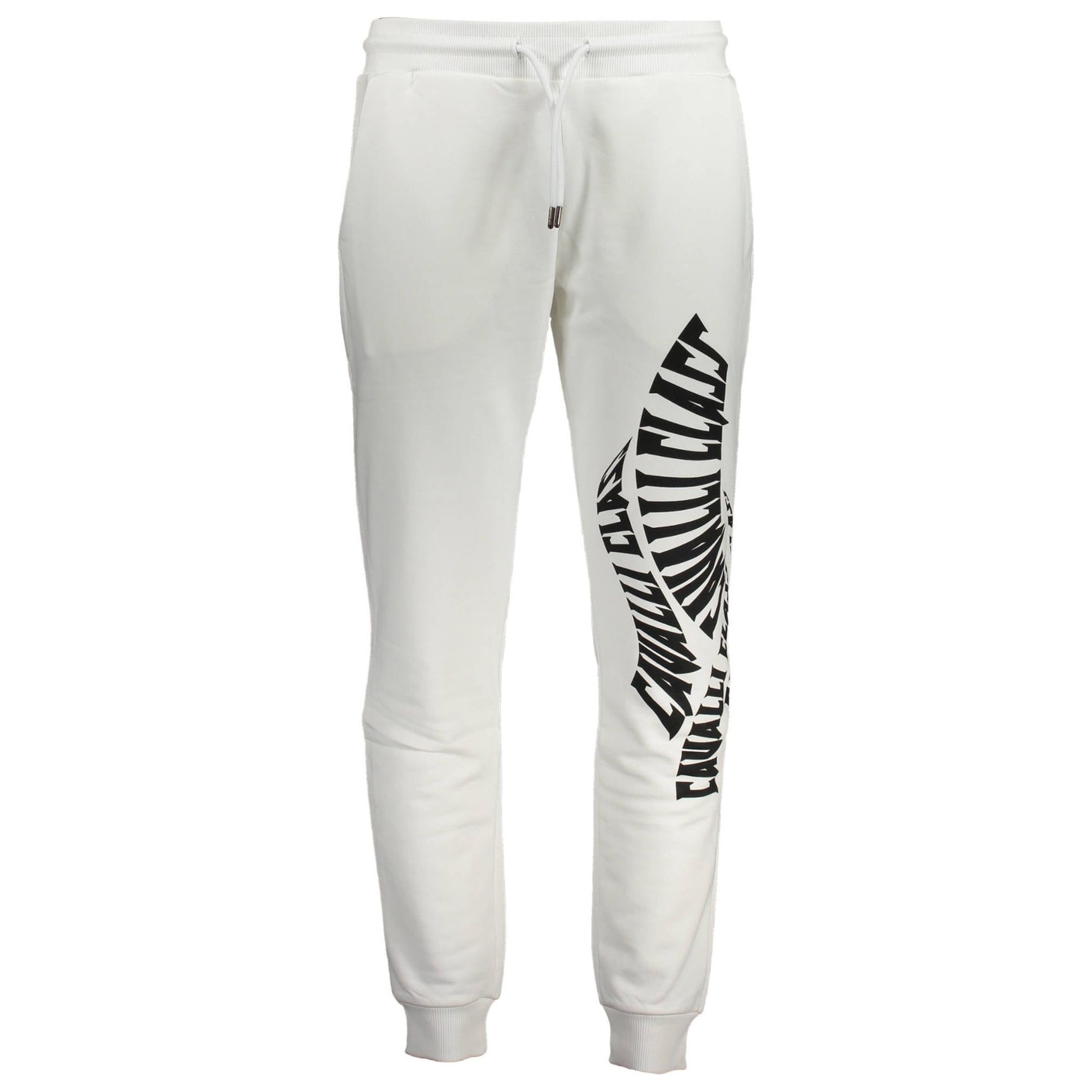 CAVALLI CLASS PANTALONE UOMO BIANCO