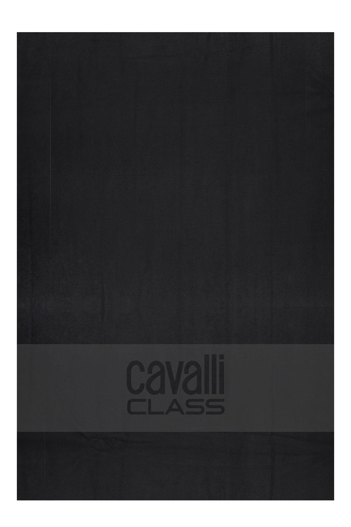 CAVALLI CLASS BEACH TOWEL MEN BLACK