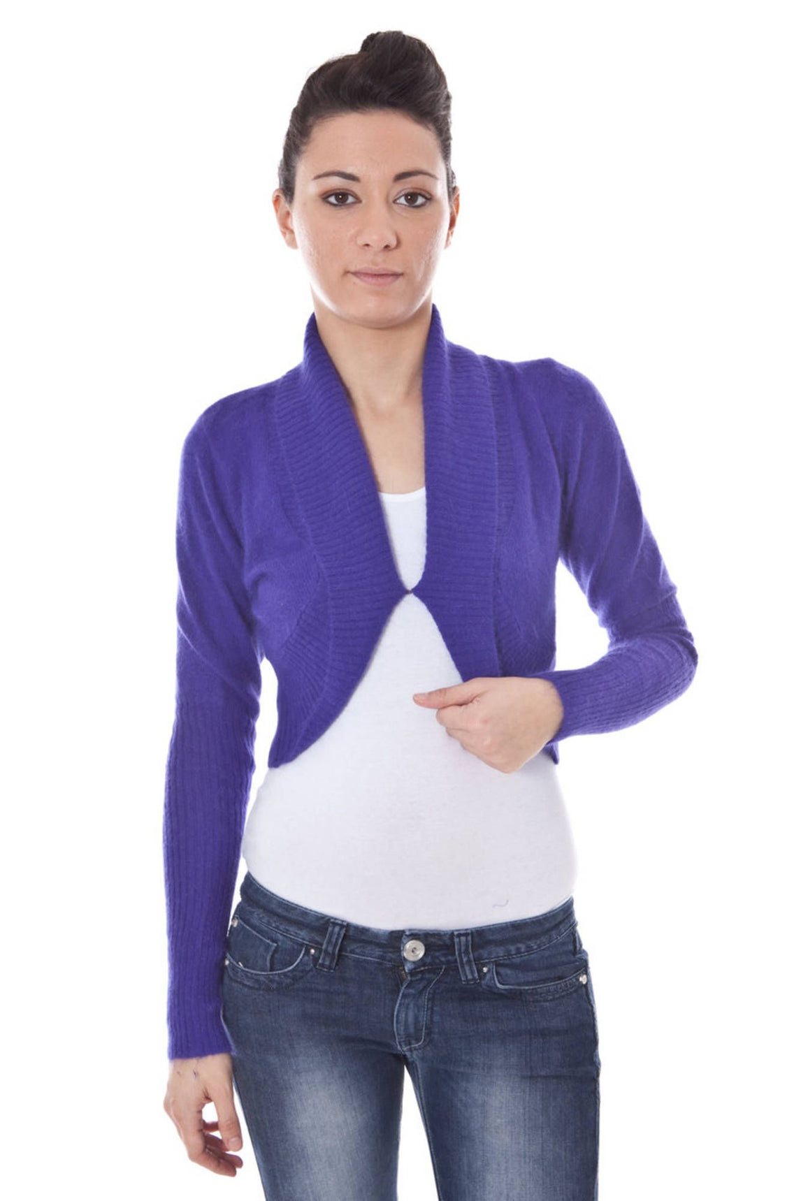 DATCH LONG SLEEVE SHOULDER COVER WOMEN PURPLE