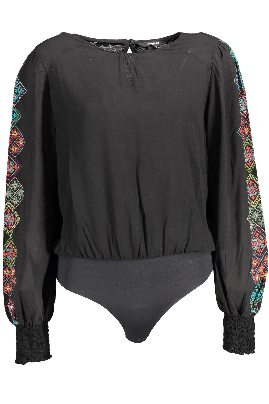 DESIGUAL BODY LONG SLEEVE WOMEN BLACK