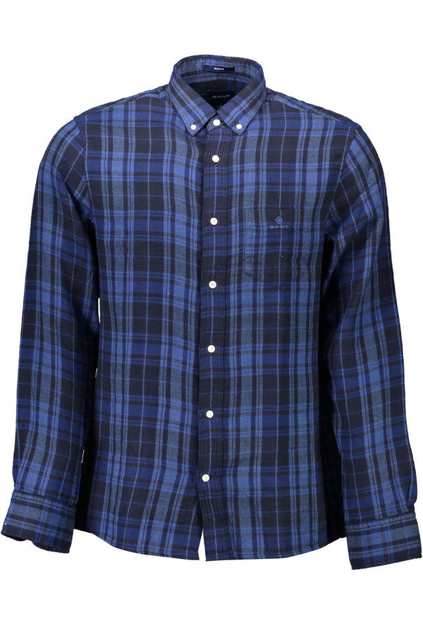 GANT CAMICIA MANICHE LUNGHE UOMO BLU