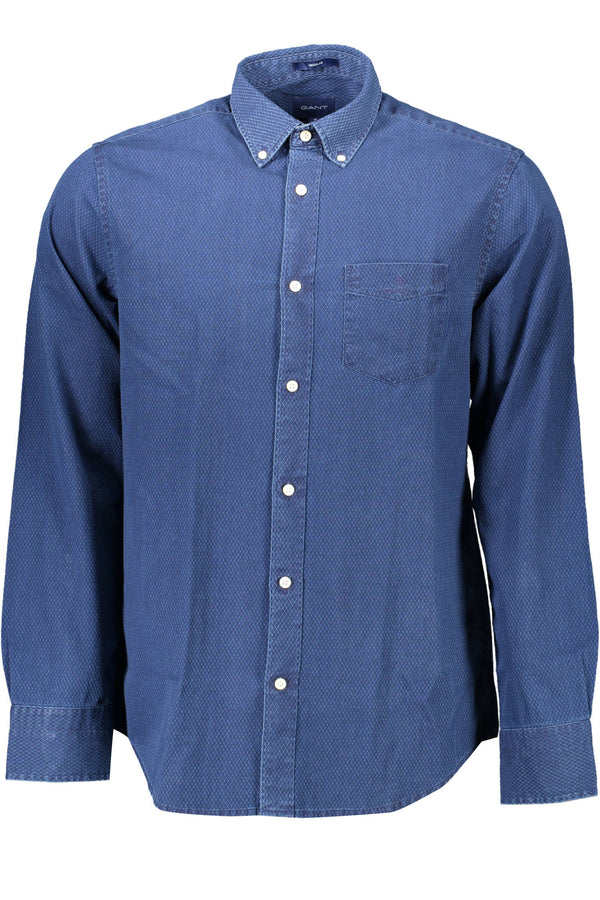 GANT CAMICIA MANICHE LUNGHE UOMO BLU