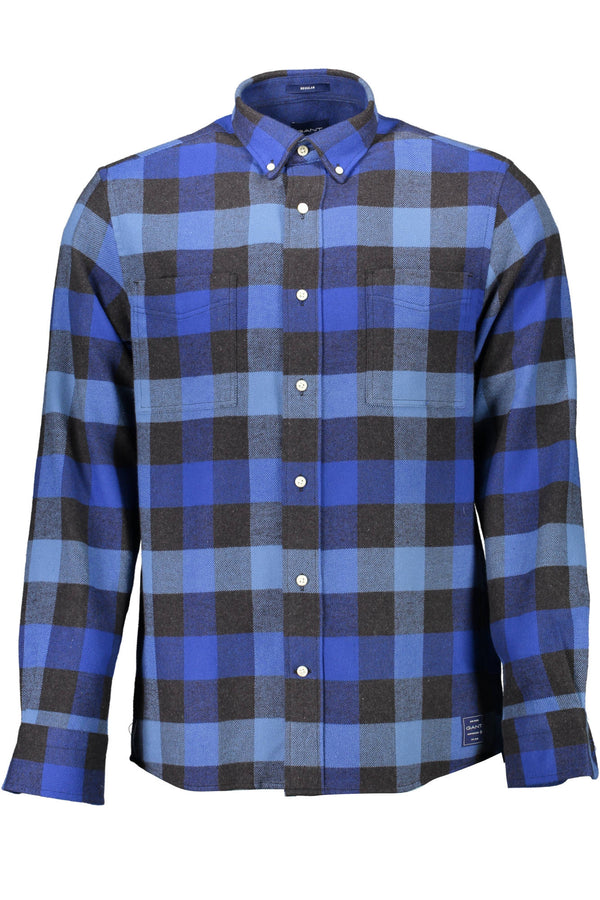 GANT CAMICIA MANICHE LUNGHE UOMO BLU