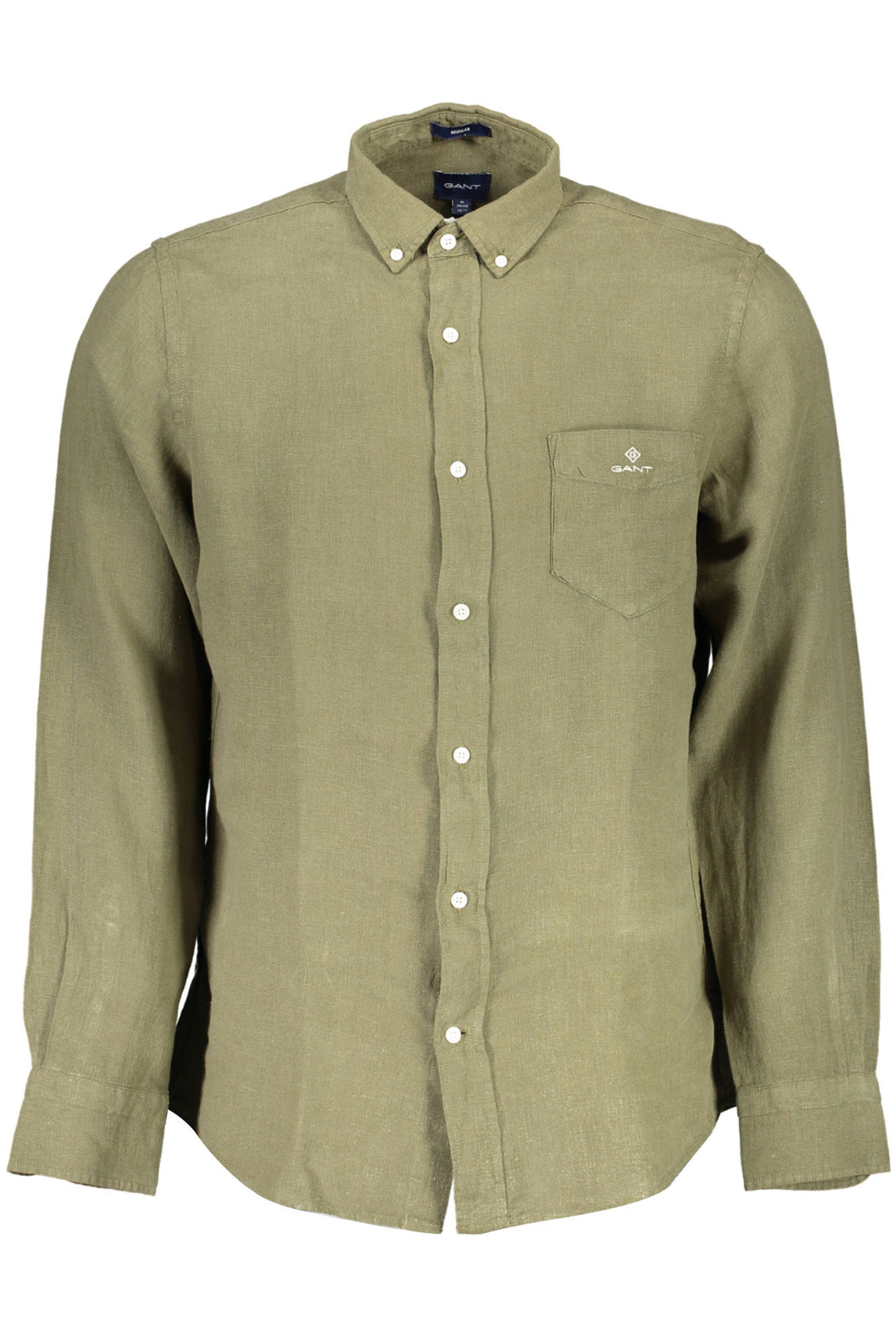 GANT CAMICIA MANICHE LUNGHE UOMO VERDE