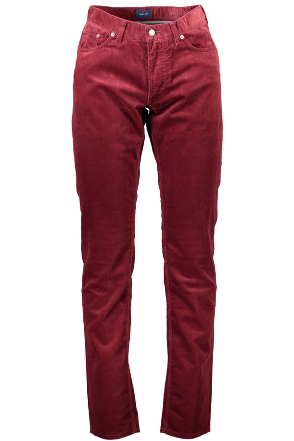 GANT PANTALONE UOMO ROSSO