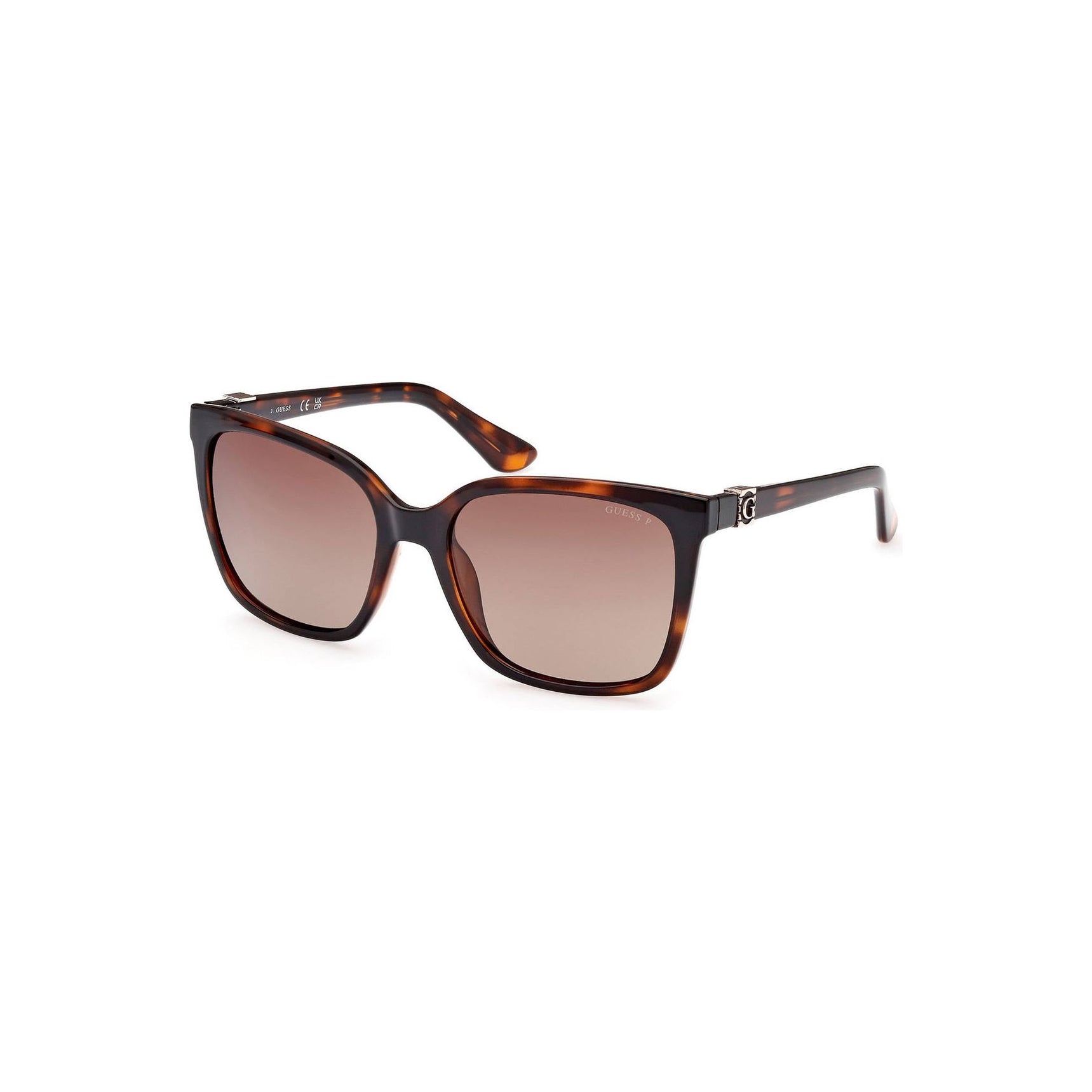 GUESS JEANS WOMEN'S SUNGLASSES BROWN