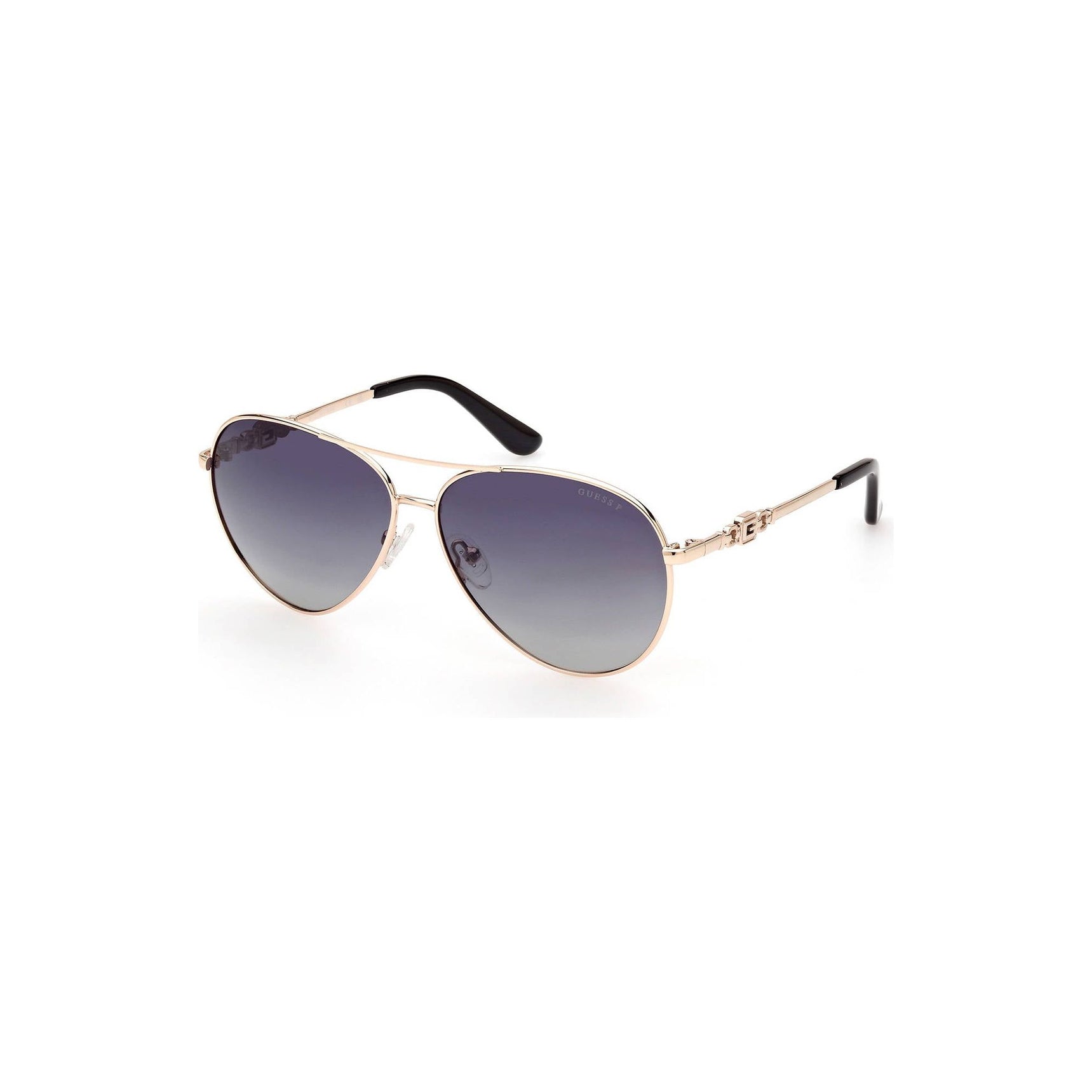 GUESS JEANS WOMEN'S SUNGLASSES GOLD